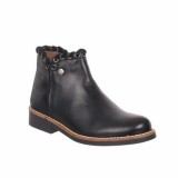 Botin de piel para niñas y adolescentes.