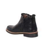 Botin de piel para niñas y adolescentes.