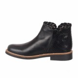 Botin de piel para niñas y adolescentes.