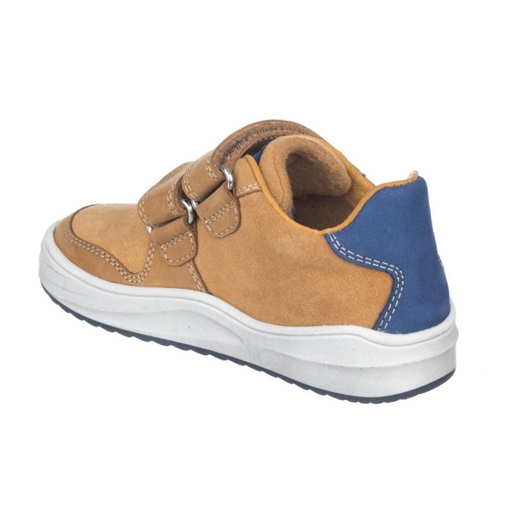 Zapato para niño de dos velcros 100% piel