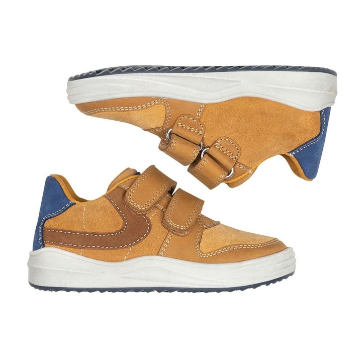 Zapato para niño de dos velcros 100% piel