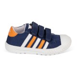 Deportivo tres velcros. Azul