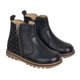 Botin de piel natural