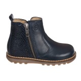 Botin de piel natural