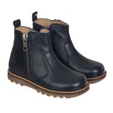 Botin de piel natural