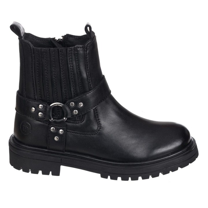 Botin con elastico - Piel