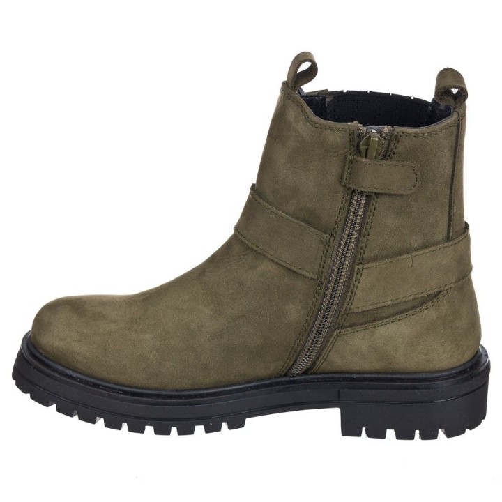 Botin con elastico - Piel