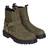 Botin con elastico - Piel
