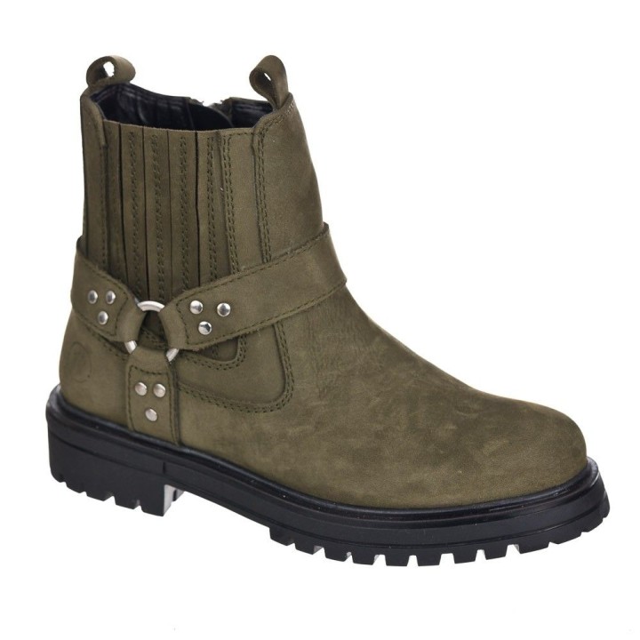 Botin con elastico - Piel