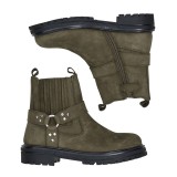 Botin con elastico - Piel