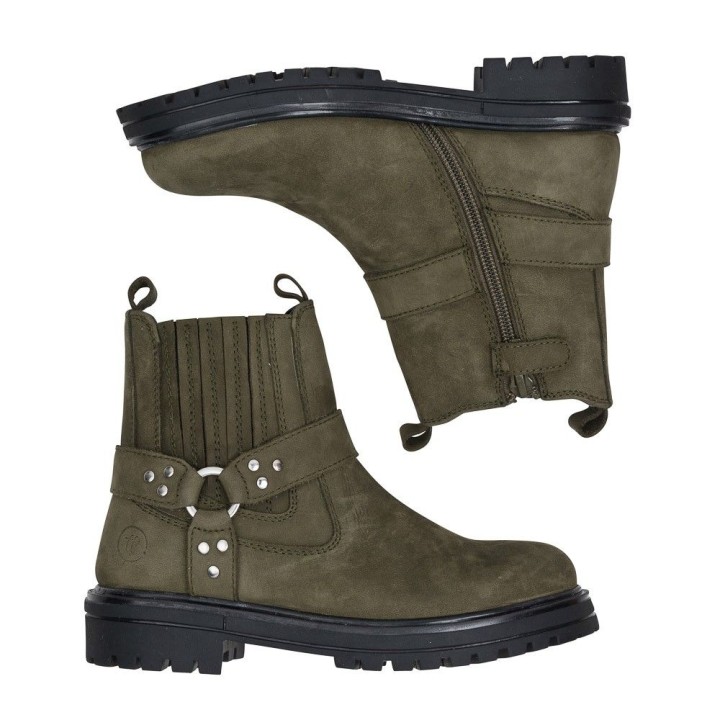 Botin con elastico - Piel