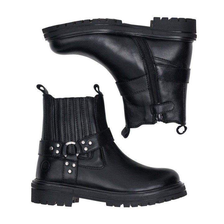 Botin con elastico - Piel