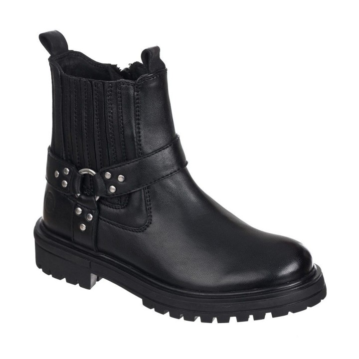Botin con elastico - Piel