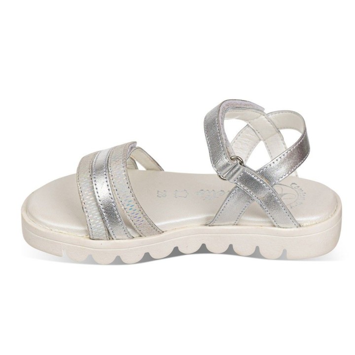 Sandalia flexible velcro