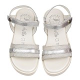 Sandalia flexible velcro