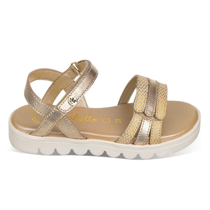 Sandalia flexible velcro