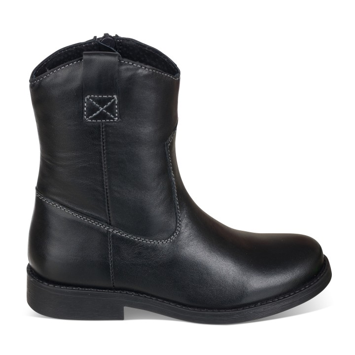Bota campera en piel