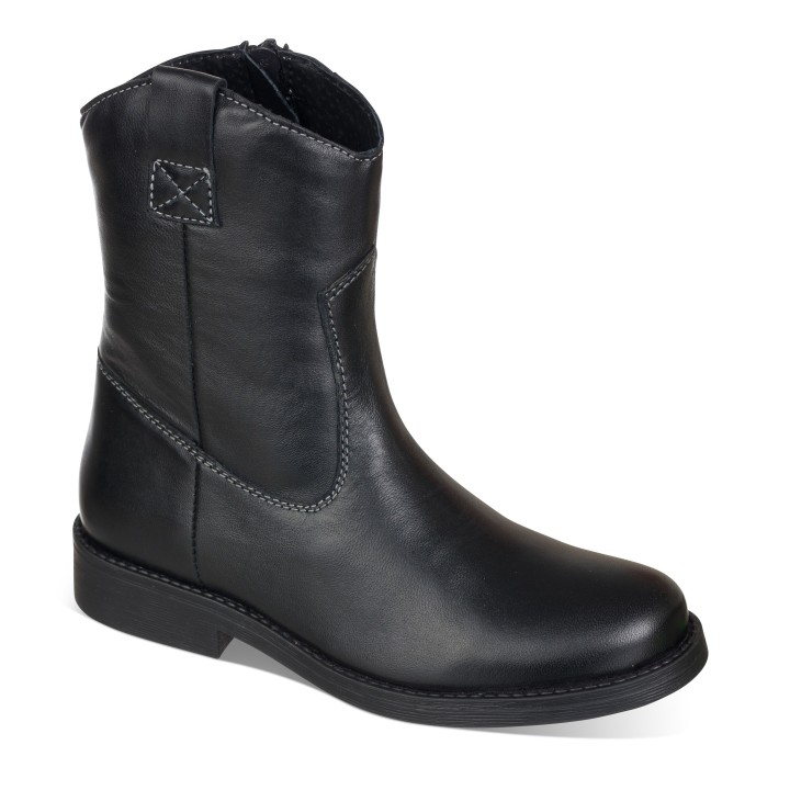 Bota campera en piel
