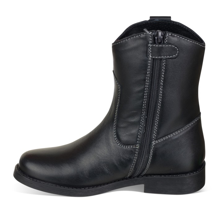 Bota campera en piel