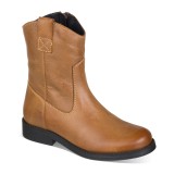 Bota campera en piel