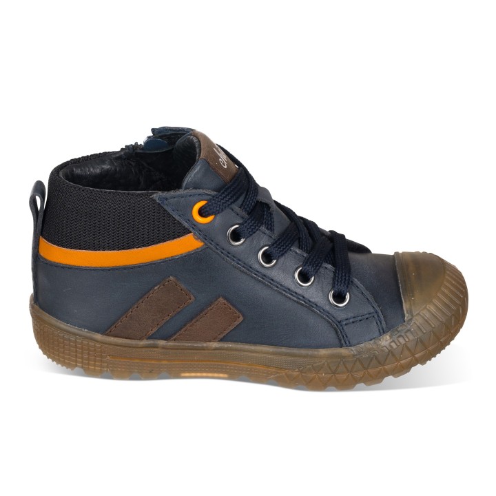 Botin para niño en piel