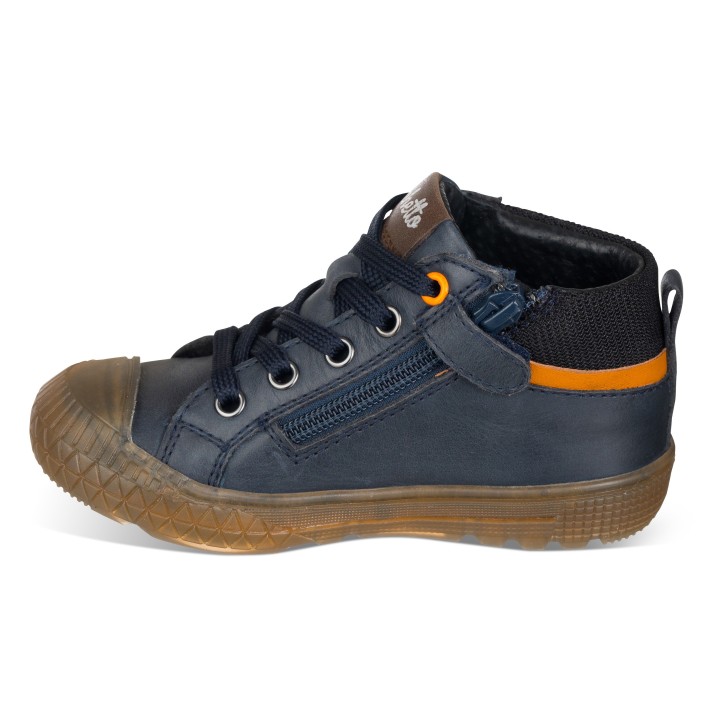 Botin para niño en piel