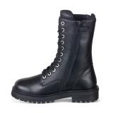 LINEA ELECTRA - BOTA MILITAR CON ELASTICO EN PIEL