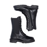 LINEA ELECTRA - BOTA MILITAR CON ELASTICO EN PIEL