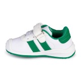 DEPORTIVO BAREFOOT BABY FREE - LONA BLANCO VERDE | FRESCURA Y DINAMISMO CON DETALLES EN VERDE.