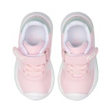 DEPORTIVO BAREFOOT BABY FREE - LONA ROSA | SUAVIDAD PASTEL CON DOBLE BANDA BLANCA