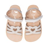 SANDALIA CORAZON BAREFOOT BLANCO - ELEGANCIA MINIMALISTA
