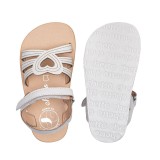 SANDALIA CORAZON BAREFOOT BLANCO - ELEGANCIA MINIMALISTA