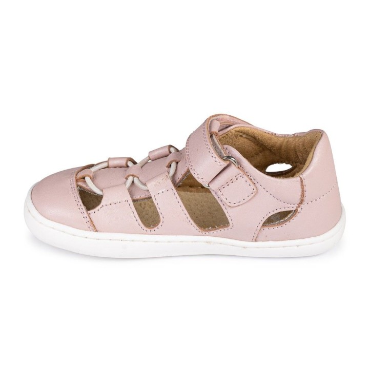 SANDALIA CERRADA BAREFOOT ROSA – DULZURA Y LIGEREZA