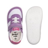 DEPORTIVO RAYO BAREFOOT BLANCO/MORADO – FLEXIBILIDAD TOTAL