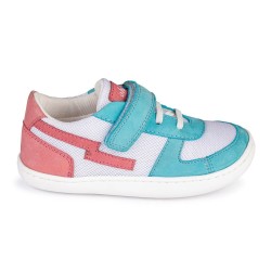 DEPORTIVO RAYO BAREFOOT BLANCO/TURQUESA – FRESCURA Y FLEXIBILIDAD