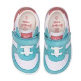 DEPORTIVO RAYO BAREFOOT BLANCO/TURQUESA – FRESCURA Y FLEXIBILIDAD