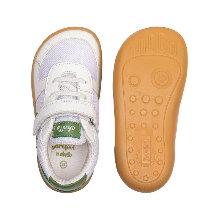 DEPORTIVO RAYO BAREFOOT BLANCO/VERDE – PISADA NATURAL
