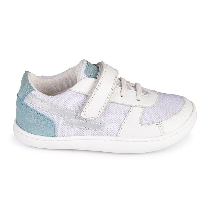 DEPORTIVO RAYO BAREFOOT BLANCO/AZUL CIELO – SUAVIDAD Y COMODIDAD
