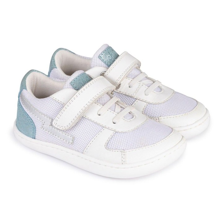 DEPORTIVO RAYO BAREFOOT BLANCO/AZUL CIELO – SUAVIDAD Y COMODIDAD