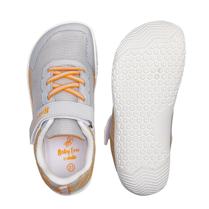 DEPORTIVO CHETTO BAREFOOT GRIS – TRANSPIRABLE Y ULTRALIGERO