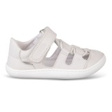 SANDALIA CERRADA BAREFOOT BLANCO – ELEGANCIA Y COMODIDAD