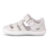 SANDALIA CERRADA BAREFOOT BLANCO – ELEGANCIA Y COMODIDAD