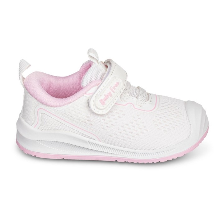 Deportiva Baby Free Flyknit Blanco Rosa – Barefoot