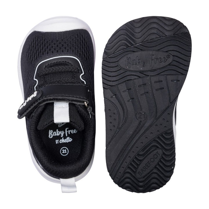 Deportiva Baby Free Flyknit Negro – Barefoot