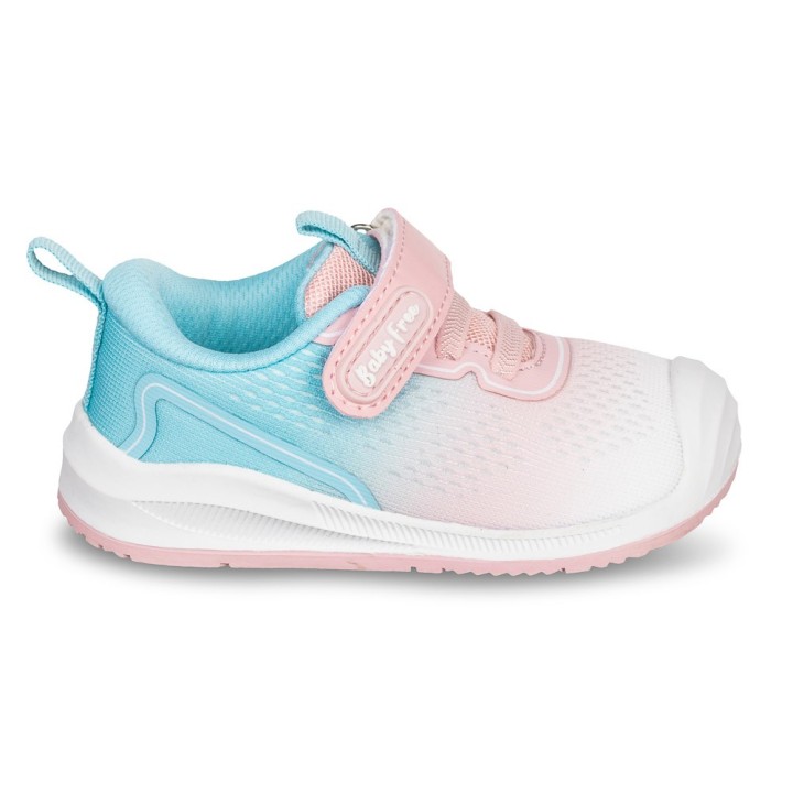 Deportiva Baby Free Flyknit Turqusa Rosa – Barefoot
