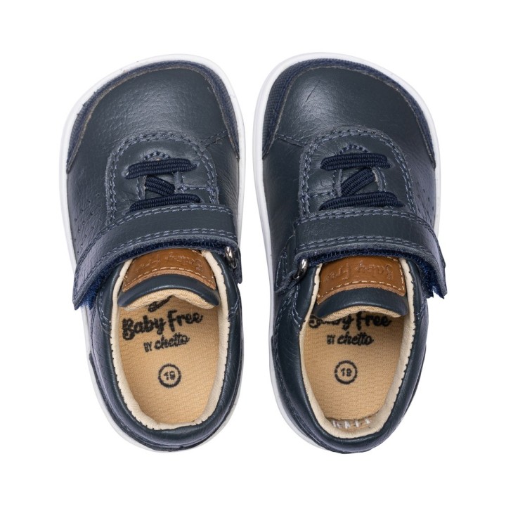 Zapato colegio Azul – Primeros Pasos Barefoot