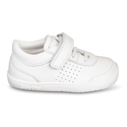 Zapato guarderia  Blanco – Primeros Pasos Barefoot