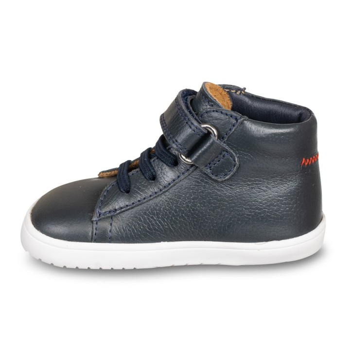 Botín Barefoot sin Drop Azul Marino con Estrella | Calz...