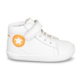 Botín Baby Free Blanco Barefoot con Estrella