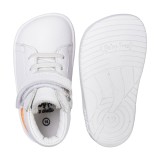 Botín Baby Free Blanco Barefoot con Estrella